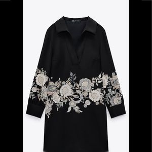 Floral Print Mini Dress